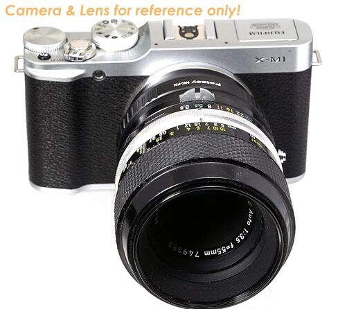 Fotasy Copper Nikkor Lens to Fuji X Adapter, NK F Mount to X Adapter, Compatible with Fujifilm X-Pro1 X-Pro2 X-Pro3 X-E2 X-E3 X-A10 X-T1 X-T2 X-T3 X-T4 X-T10 X-T20 X-T30 X-T30II X-T100 X-H1 in Kuwait