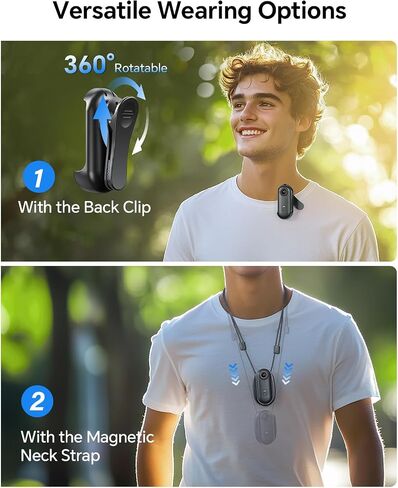 BOBLOV W3 64GB Mini Body Camera Waterproof and W4 4K 128G Mini Body Camera in Kuwait