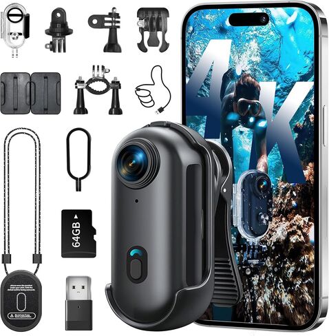 Mini Body Camera, Wearable Action Body Cam in Kuwait