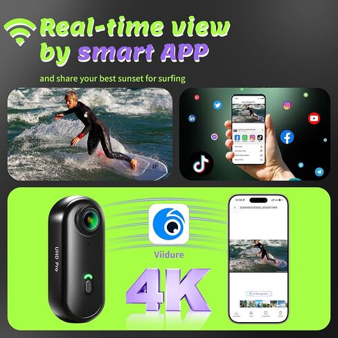 Mini Body Camera, Wearable Action Body Cam in Kuwait