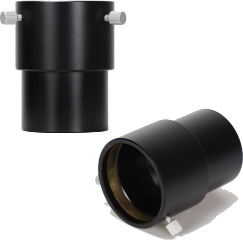 2 inch Eyepiece Adapter, 40mm Eyepiece Extension Tube, Metal Eyepiece Adapter for Astronomical Telescopes, 2 inch 40mm Telescope Eyepiece Extension Tube in Kuwait