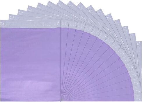 Adult Diaper Disposal Bags, Set of 100 Dirty Diaper Bags | Disposable, Self-adhesive Seal, Waterproof and Leak-proof, Discreetly Hide Personal Elderly Diapers, Seal Odor, Purple in Kuwait
