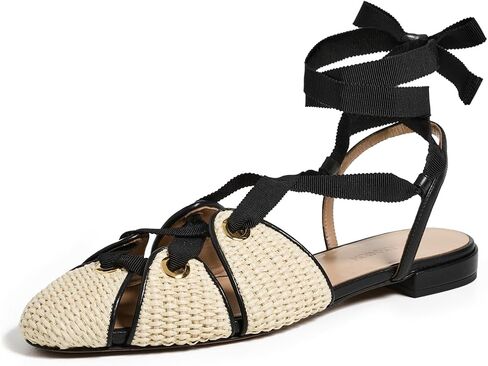 Ulla Johnson Women's Artemis Eyelet Flat Sandals in Kuwait