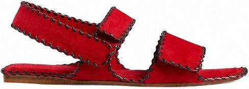 Woven Slingback Flat Sandals for Women Square Open Toe Sandals Snap Summer Casual Office Beach Shoes in Kuwait