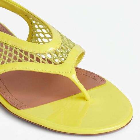 Thong Flat Sandals for Women Mesh Open Toe Adjustable Back Strap Slingback Sandals Comfortable Casual Outdoor Shoes in Kuwait