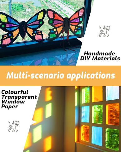 20 Pcs Color Correction Gel Light Filter, Transparency Film Plastic Sheets Colored Overlays Color Lighting Gel Filter, 10 Colors A4 Size in Kuwait
