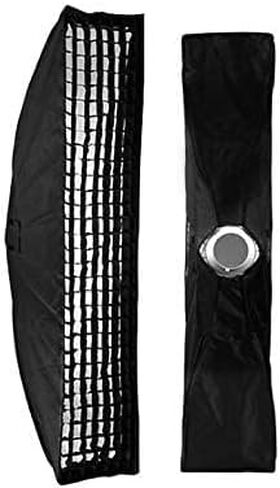 Godox 2-Pack 9x35/22x90cm Strip Softbox with Bowens Mount Speed Ring and Honeycomb Grid for Speedlite, Studio Flash, Monolight – Ideal for Portrait and Product Photography in Saudi Arabia