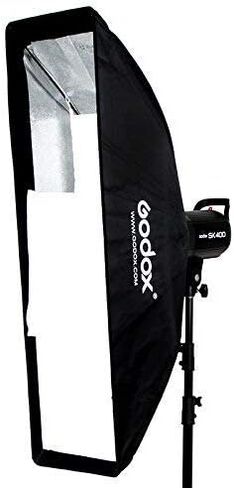 Godox 2-Pack 9x35/22x90cm Strip Softbox with Bowens Mount Speed Ring and Honeycomb Grid for Speedlite, Studio Flash, Monolight – Ideal for Portrait and Product Photography in Saudi Arabia