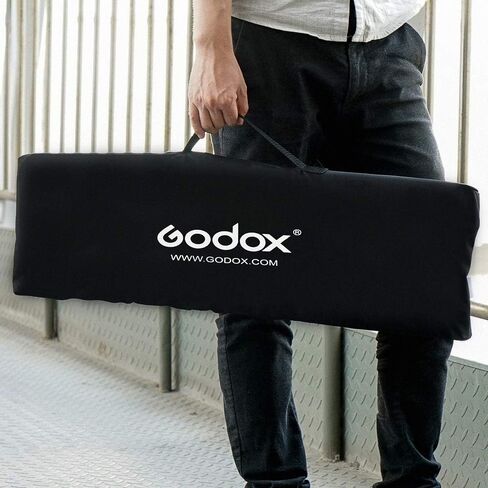 Godox 2-Pack 9x35/22x90cm Strip Softbox with Bowens Mount Speed Ring and Honeycomb Grid for Speedlite, Studio Flash, Monolight – Ideal for Portrait and Product Photography in Saudi Arabia