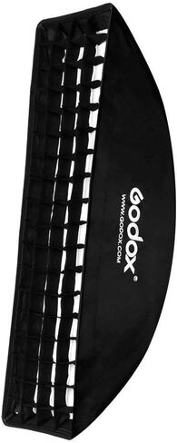Godox 2-Pack 9x35/22x90cm Strip Softbox with Bowens Mount Speed Ring and Honeycomb Grid for Speedlite, Studio Flash, Monolight – Ideal for Portrait and Product Photography in Saudi Arabia
