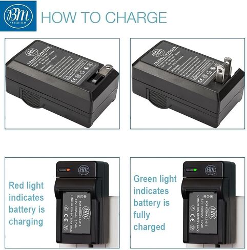 BM Premium LB-015 Battery and Charger for Kodak PIXPRO WPZ2 Digital Camera in Kuwait