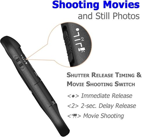 Camera Remote Control for Canon Replaces Canon BR-E1 PHOLSY Remote Shutter | For Canon EOS RP EOS R R5 R6 M50 M50 II 6D Mark II 77D 850D 800D 200D 250D EOS Rebel SL2 Rebel T7i T8i 90D EOS M6 Mark II etc in Kuwait