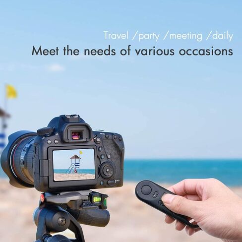 Camera Remote Control for Canon Replaces Canon BR-E1 PHOLSY Remote Shutter | For Canon EOS RP EOS R R5 R6 M50 M50 II 6D Mark II 77D 850D 800D 200D 250D EOS Rebel SL2 Rebel T7i T8i 90D EOS M6 Mark II etc in Kuwait