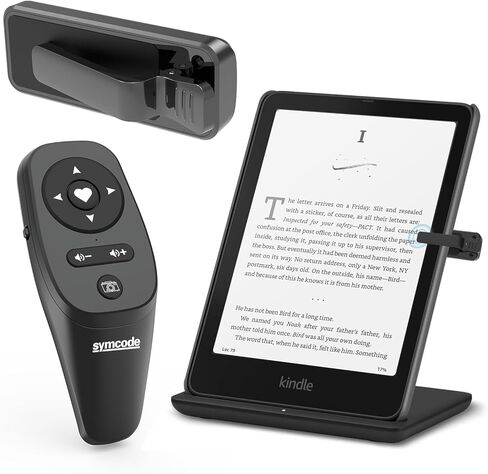 Remote Control Page Turner for Kindle Paperwhite Scribe Accessories, Page Turner Clicker for iPad Tablets Reading Novels Taking, Phone Camera Video Record Triggers Remote Pink in Kuwait