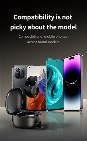 Remote Control Scrolling Ring for Tiktok with Phone Stand & Touchpad, Portable Handheld Air Finger Ring Bluetooth Mouse Camera Shutter Remote Page Turner for i-Phone, Android, iOS, i-Pad, Tablet App in Kuwait
