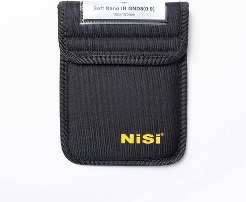 NiSi Explorer Collection 100x100mm IR ND8 - Square 3-Stop (0.9) ND Filter | B270 Tempered Glass, 2x Stronger Than Standard Filters, No Image Quality Loss, Nano Coating, Infrared Color Protection in Kuwait