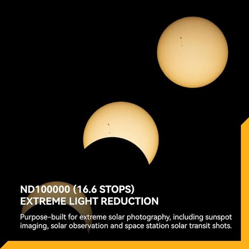 NiSi JetMag Pro 82MAG UV/IR Cut ND100000, Magnetic 16.6-Stop Filter | 82MAG Adapter Ring Required, Neutral Density 5.0, Ultraviolet & Infrared Color Protection, Nano Coated Optical Glass in Kuwait