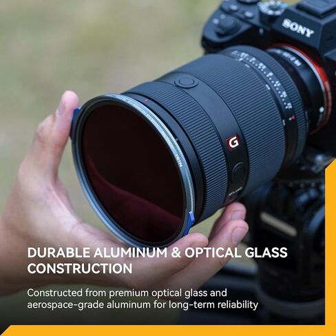 NiSi JetMag Pro 82MAG UV/IR Cut ND100000, Magnetic 16.6-Stop Filter | 82MAG Adapter Ring Required, Neutral Density 5.0, Ultraviolet & Infrared Color Protection, Nano Coated Optical Glass in Kuwait