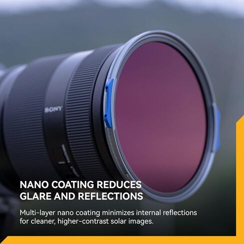 NiSi JetMag Pro 82MAG UV/IR Cut ND100000, Magnetic 16.6-Stop Filter | 82MAG Adapter Ring Required, Neutral Density 5.0, Ultraviolet & Infrared Color Protection, Nano Coated Optical Glass in Kuwait