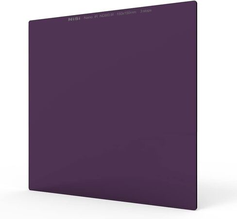 NiSi 150x150mm IR ND32 - Square 5-Stop (1.5) Neutral Density Filter | Infrared Color Protection, Optical Glass, Long Exposure & Landscape Photography in Kuwait