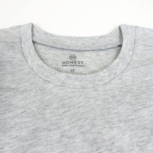 HonestBaby Baby-Boys 10 Pack Long Sleeve T Shirts 100% Organic Cotton for Toddler, Boys, Girls in Kuwait