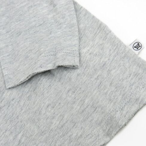 HonestBaby Baby-Boys 10 Pack Long Sleeve T Shirts 100% Organic Cotton for Toddler, Boys, Girls in Kuwait