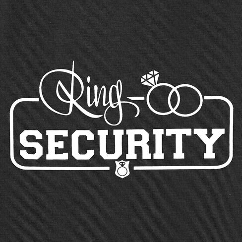 Ritatte Toddler Ring Bearer Shirt Kids Boys Wedding Ring Security T-Shirt Badge Graphic Bridal Party Tees Tops Summer Clothes in Kuwait