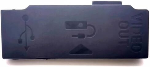 Mmiaoxy USB HDMI MIC Video Out Rubber Cover Cap For Canon EOS 1000D | Rebel XS Kiss F Camera Interface Cover in Kuwait