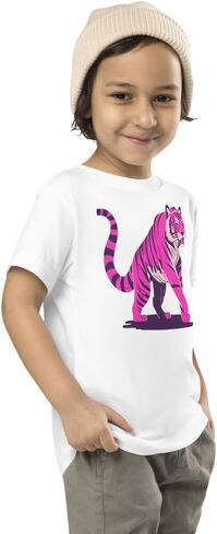 Danny Go!, Baby Toddler Boys, Tiger Island Pink Tiger Short Sleeve Tee in Kuwait