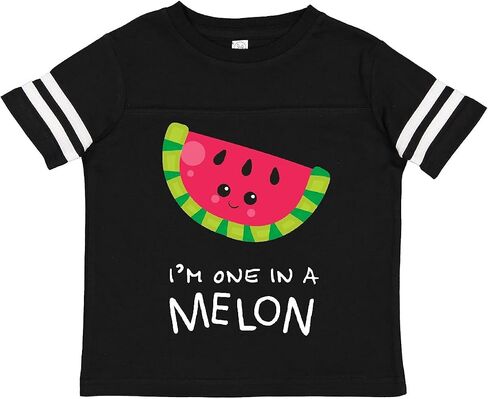 inktastic I'm 1 in a Melon Watermelon Humor Toddler T-Shirt in Kuwait
