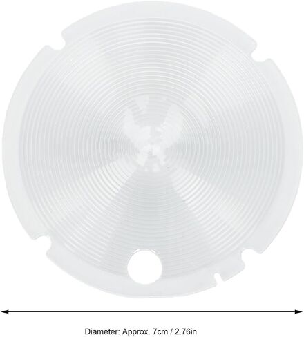 Fabater Flashing Front Head Glass Panel Precise Fit for V1 V1C V1N V1S V1F V1O V1P Durable ABS Material 7cm 1 X Flash Diffuser Plate in Kuwait