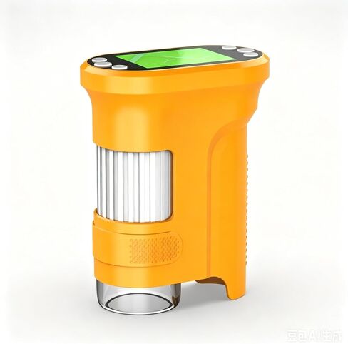 1000X Handheld Microscope for Kids 2.0" IPS Eye Protection Screen, Pocket Microscope with Long Battery Life, Rechargeable Microscopes for Edu Gift STEM Toys for Children in Kuwait