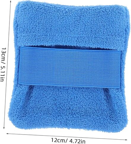 2pcs Beach Sand Bags Lightweight Portable Sand Removal Mitts for Effortless Cleaning Reusable Fleece Design for Family Beach Activities and Vacations in Kuwait