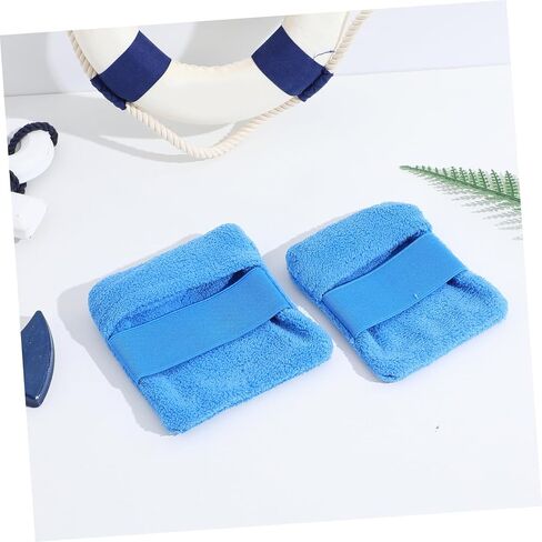 2pcs Beach Sand Bags Lightweight Portable Sand Removal Mitts for Effortless Cleaning Reusable Fleece Design for Family Beach Activities and Vacations in Kuwait
