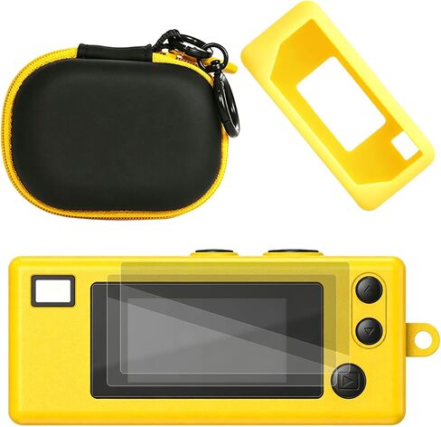 Screen Protector for Kodak CHARMERA Keychain and Silicone Case/Storage Case in Kuwait