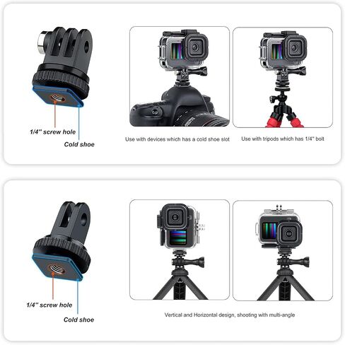 SOONSUN Skeleton Case with Side Door for GoPro Hero 13 12 11 10 9 Black, Side Open Protective Housing with Skeleton Backdoor for Improved Audio Capture, USB Pass-Through Door for Direct Charging in Kuwait