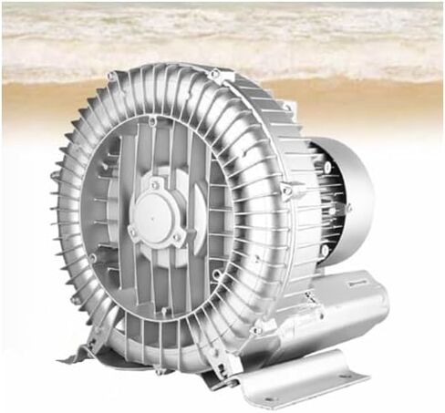 Industrial Regenerative Blower, 110V 50Hz Single Phase, Ring Blower for Fish Tank Centrifugal Blower, Industrial Vacuum Pump for Air Blowing Or Suction 0.33HP 0.47HP 0.5HP(750W/1.01HP) in Kuwait