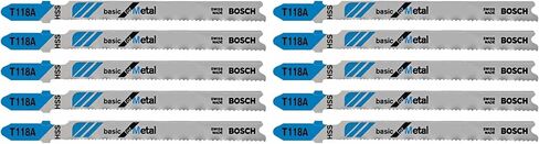 Bosch T127D 5 pc. 4 in. 8 TPI Special for Aluminum T-Shank Jig Saw Blades in Kuwait