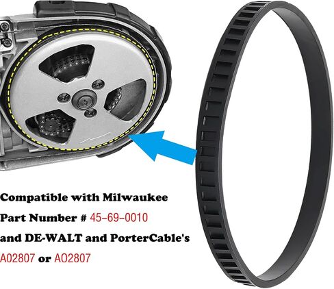 4 PCS 45-69-0010 for Milwaukee Pulley Tires Replacement Portaband Saw Belts 6225 6230 6232-6 AO2807 6238N 6238-20 2729-20 in Kuwait