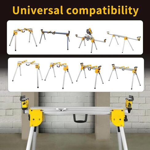 DW7231 Miter Saw Mounting Brackets for Dewalt Miter Saw Stand – Heavy Duty Replacement Brackets Compatible with DW723 DWX723 DWX725, Miter Saw Accessories 2-Pack in Kuwait