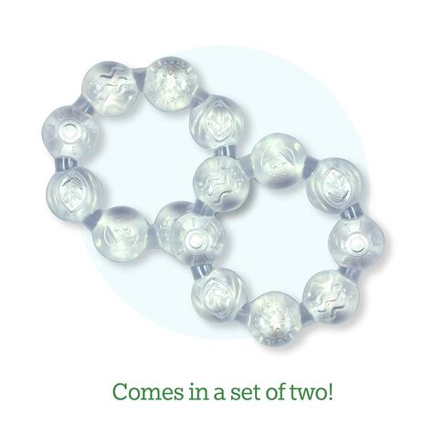 Green Sprouts Cool Ring Teether (2 Pack) Clear - 6mo+ in Kuwait