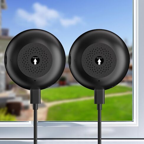 2K Window Camera, 5GHz & 2.4GHz WiFi Indoor Dome Camera for Home Security with Full Color Night Vision, Human/Motion Detection, Real-Time Alerts, 24/7 Recording, 2-Way Audio, Alexa Support. in Saudi Arabia