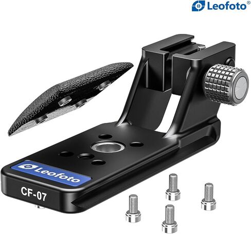 Leofoto CF-07 Replacement Foot, for Canon RF24-105mm F2.8 LIS USM Z, QD Spot, 1/4" and 3/8 Screw Hole, Lightweight and Low Profile, Arca Compatible in Kuwait