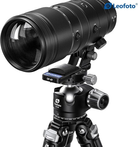 Leofoto CF-07 Replacement Foot, for Canon RF24-105mm F2.8 LIS USM Z, QD Spot, 1/4" and 3/8 Screw Hole, Lightweight and Low Profile, Arca Compatible in Kuwait