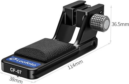Leofoto CF-07 Replacement Foot, for Canon RF24-105mm F2.8 LIS USM Z, QD Spot, 1/4" and 3/8 Screw Hole, Lightweight and Low Profile, Arca Compatible in Kuwait