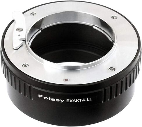 Fotasy Exakta Lens to L Mount Adapter, Copper, Exakta L Adapter, Compatible with Exakta/Auto Topcon Lense Panasonic S1 S1H S1R S4 S5 Leica SL SL2 TL2 TL Leica T Sigma fp fp L Mirrorless Camera in Kuwait