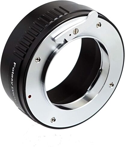 Fotasy Exakta Lens to L Mount Adapter, Copper, Exakta L Adapter, Compatible with Exakta/Auto Topcon Lense Panasonic S1 S1H S1R S4 S5 Leica SL SL2 TL2 TL Leica T Sigma fp fp L Mirrorless Camera in Kuwait