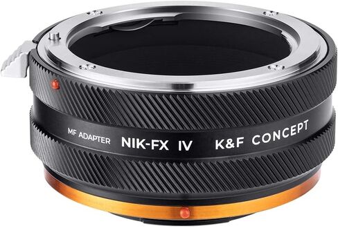 K&F Concept IV PRO NIK-FX Lens Mount Adapter Compatible with Nikon F Series Lens to Fuji X-Series X FX Mount Cameras with Matting Varnish Design in Kuwait