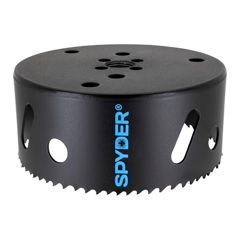 Spyder 6-5/8" Bi-Metal Hole Saw for Steel, Nail-Embedded Wood, and Plastics, Variable Tooth Pitch, Use with Hex10 (1/2") Pilot Bit Arbor (600113CF) in Kuwait