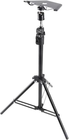 Aramox Adjustable Rectangular Satellite Tripod Stand, Aluminum Alloy for Telescoping Mount 20 to 51 Inches for Outdoor and Indoor Use in Kuwait